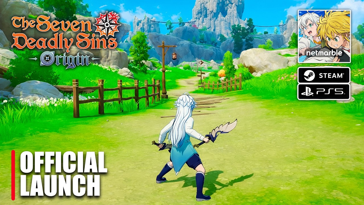 The Seven Deadly Sins: Origin - Open World Official Gameplay (PC/PS5)