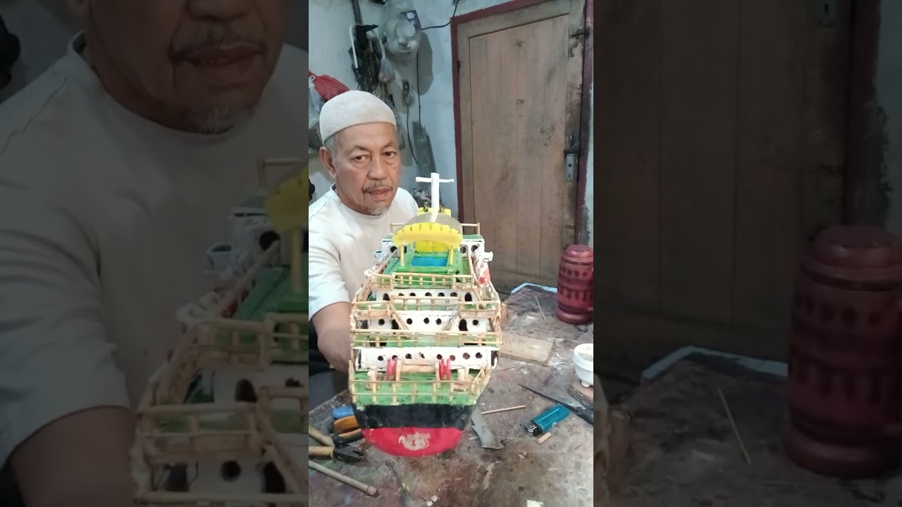 Pembuatan Miniatur Kapal Kecil Part 1