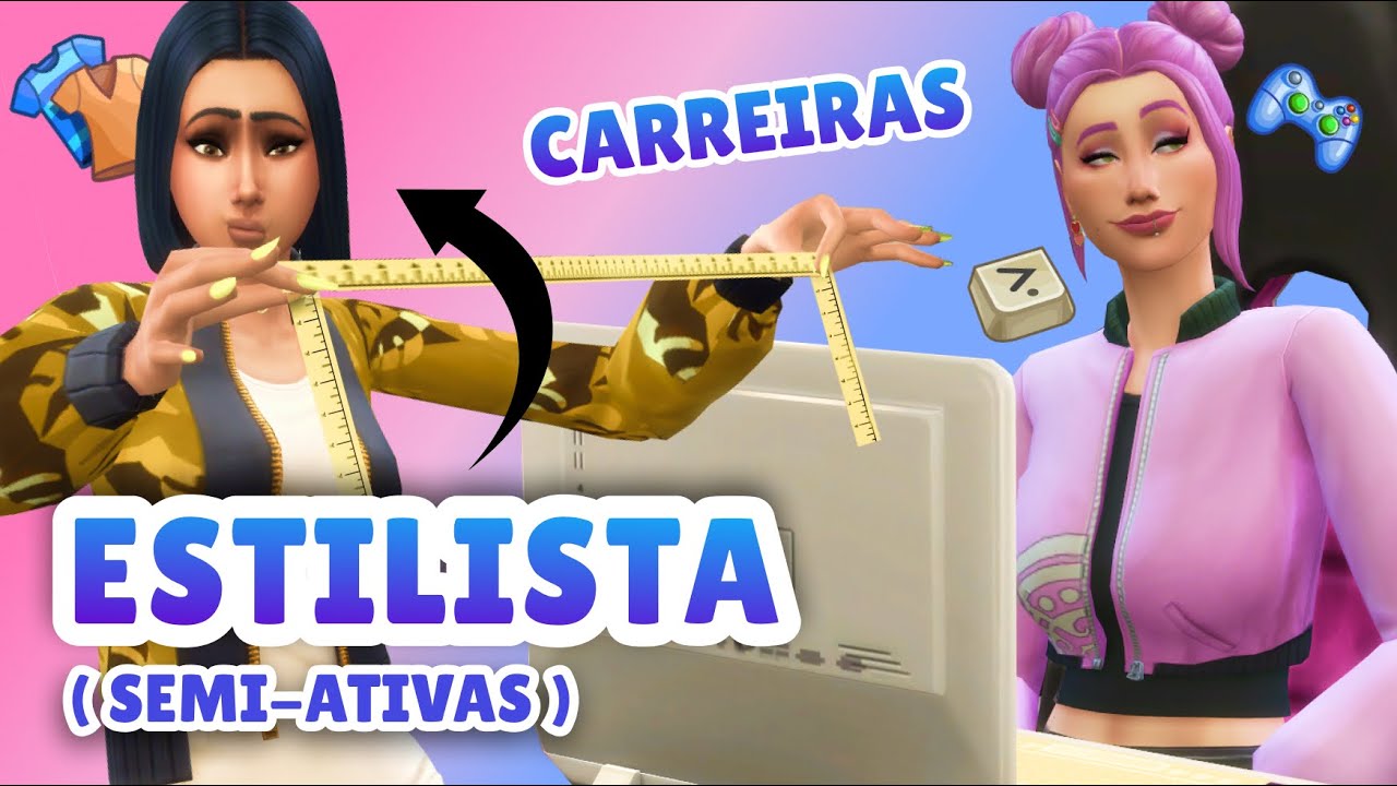 3 MODS de CARREIRAS (SEMI-ATIVAS) | Seja um Estilista, Fotógrafo ou Viaje a Negócios! | The Sims 4