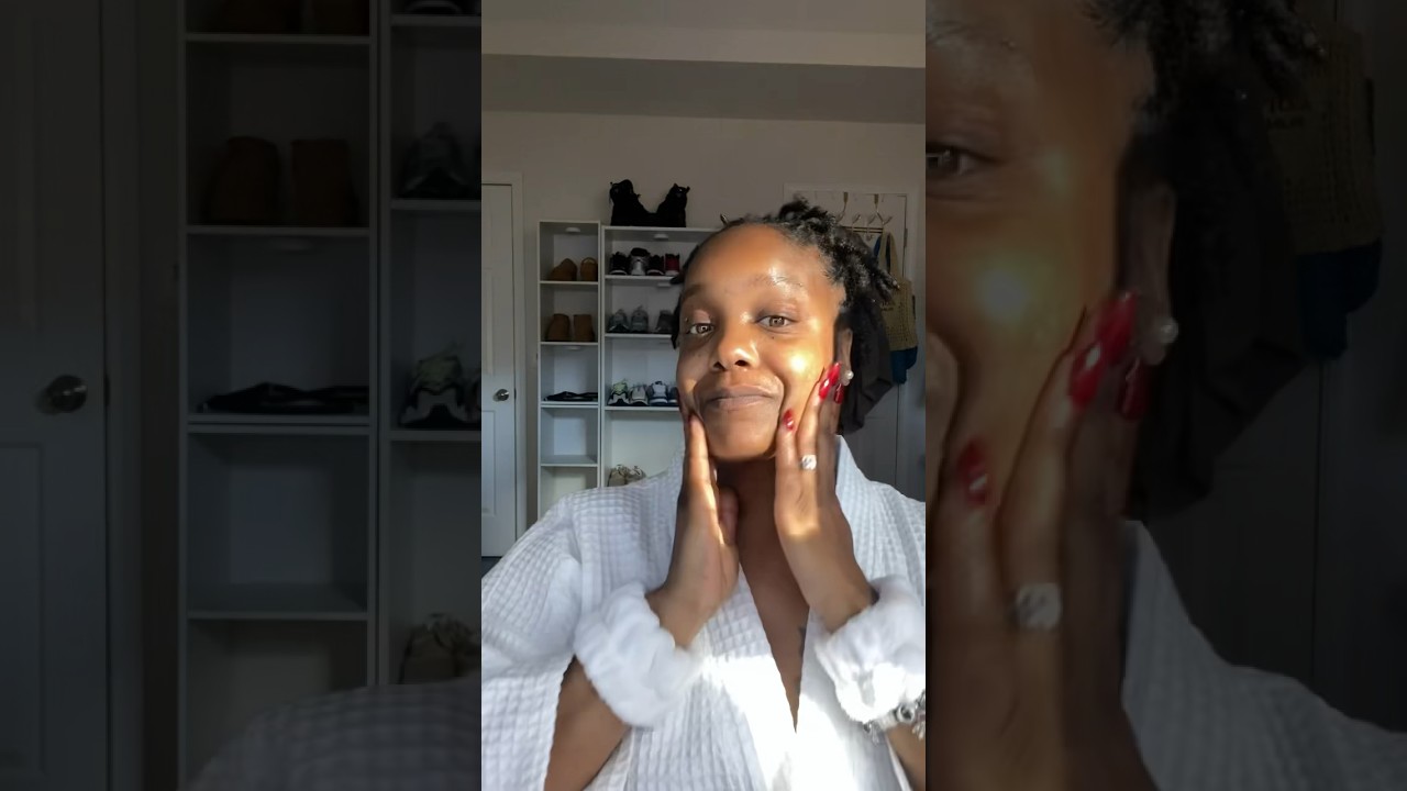 ✨GLOWY SKIN✨DAY TIME SKINCARE ROUTINE!  