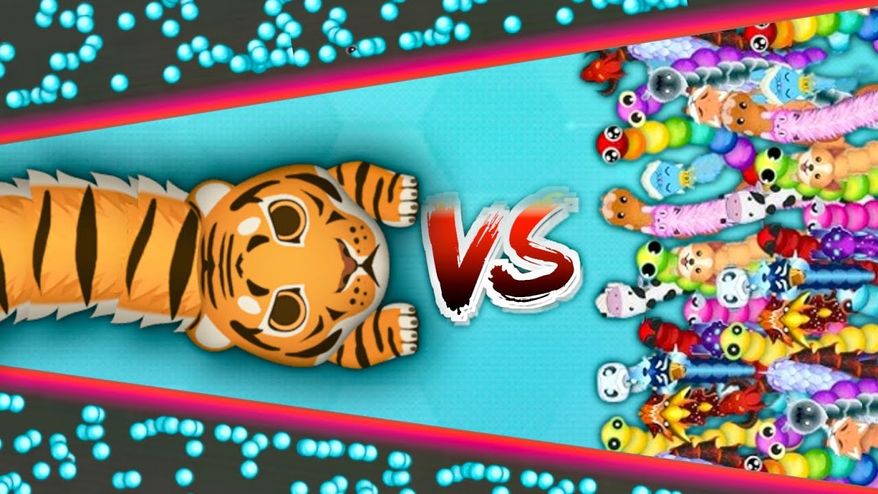 SNAKE IO🐍 KING TAIGA SNAKE 🐍 VS 9999 NOOB GIANT SNAKES 🐍 EPIC SNAKEIO GAMEPLAY #snakegame #games 