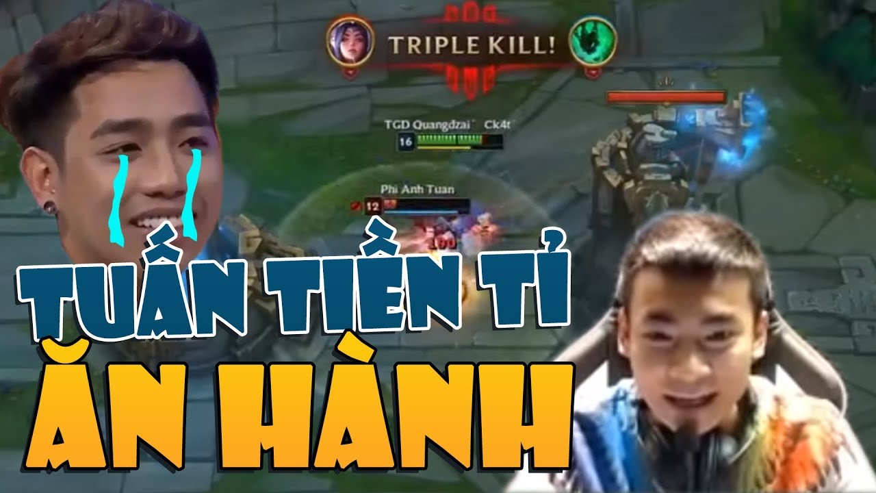 Quang Cuốn Cầm Leesin Lùa Tuấn Tiền Tỉ Chạy Sấp Mặt