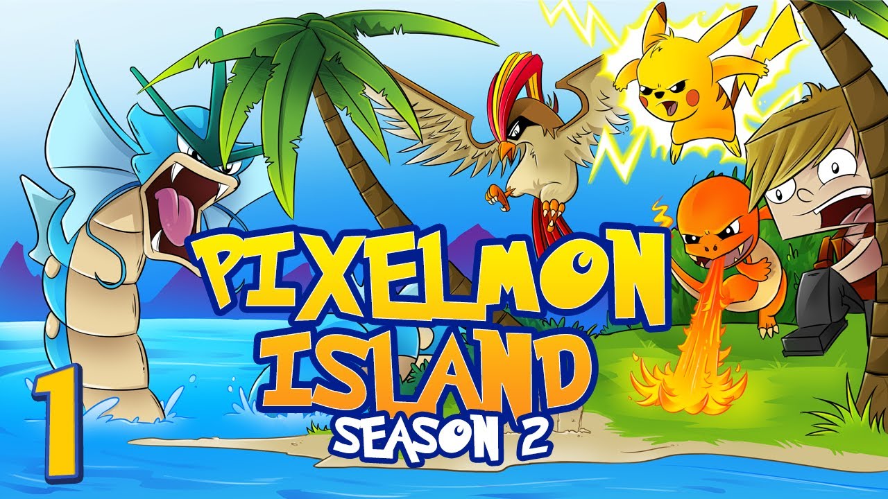Второй сезон Minecraft Pixelmon Island! «Небесные острова!» — Эпизод 1 (мод Minecraft Pokemon)