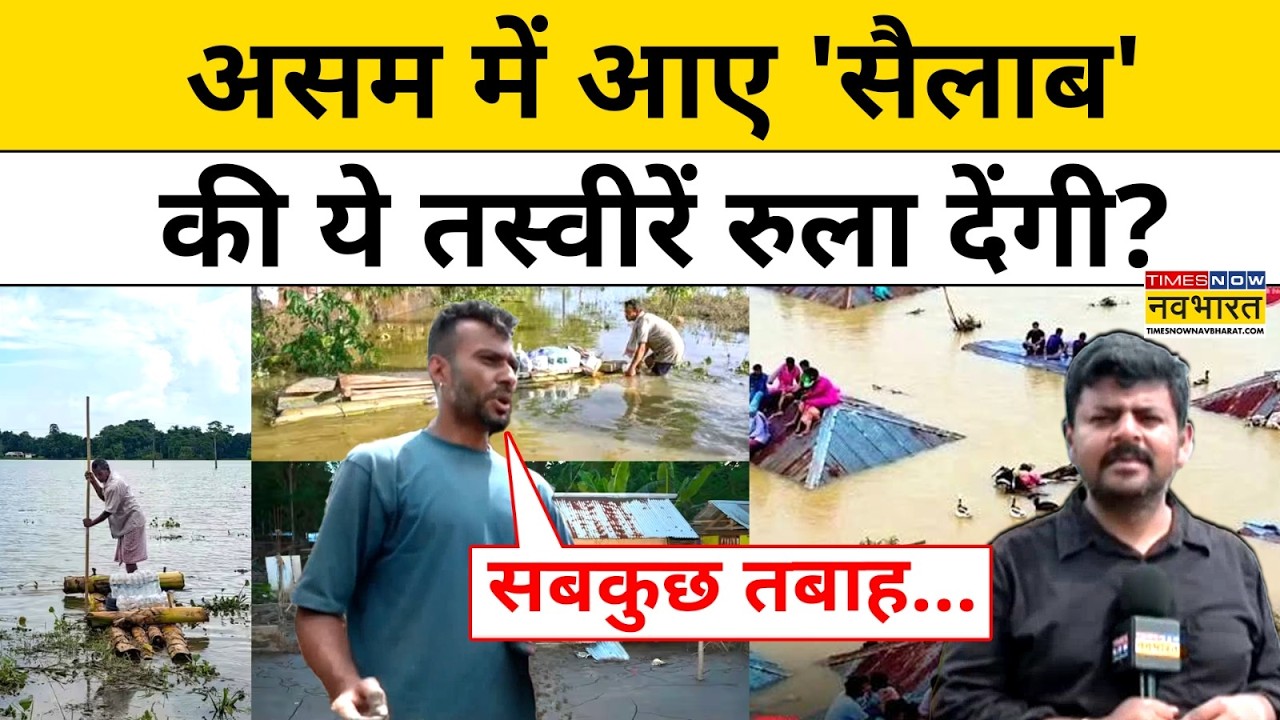 Assam Flood Ground Report: असम में आए 'सैलाब' ने कैसे उजाड़ दिया पूरा गांव ?Assam Rain |Latest News