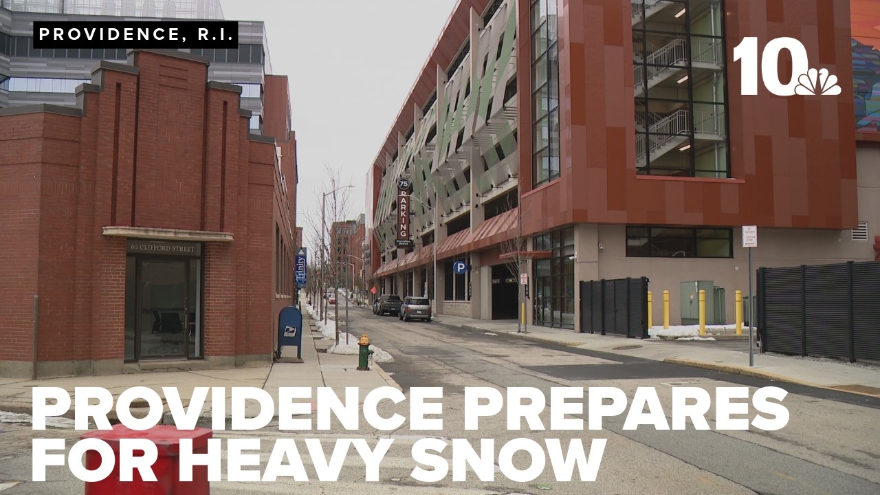 Providence officials and residents prepare for blizzard conditions