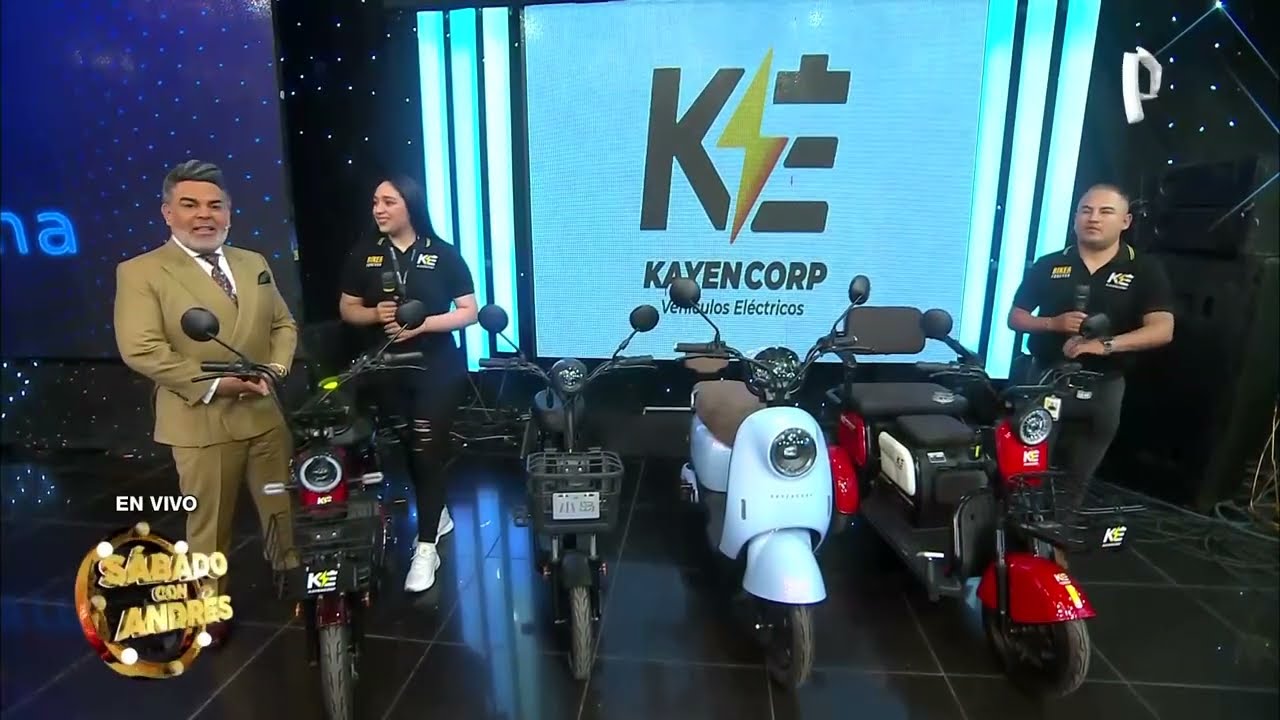 MOTOS ELECTRICAS KAYENCORP EN SABADO CON ANDRES