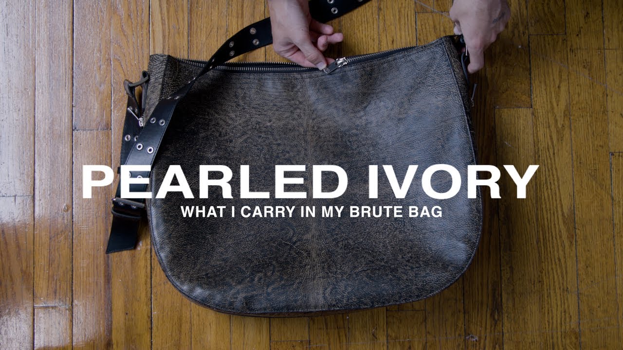 Pearled Ivory: What I Carry in My Brute Bag