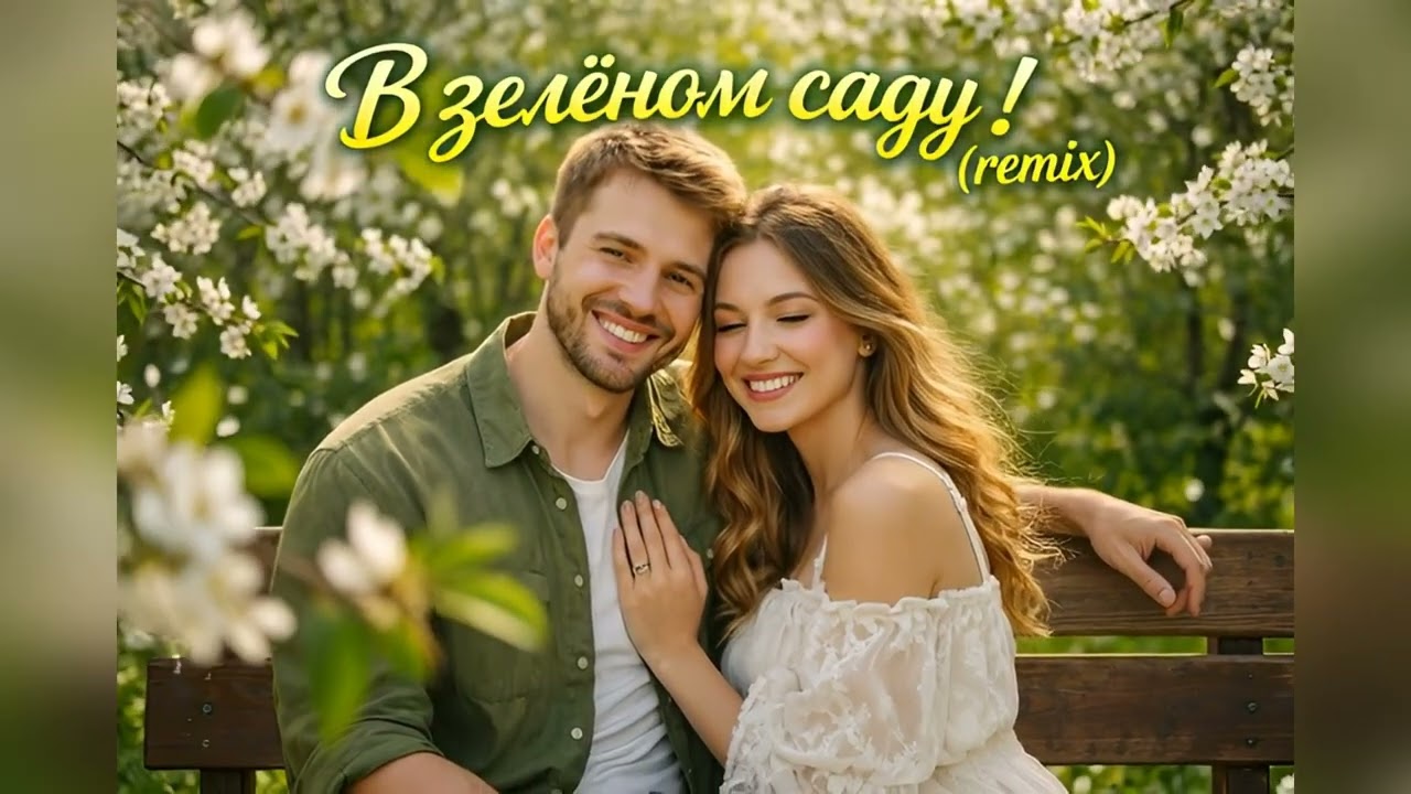 Зелёный сад - remix  версия . Супер красивая украинская песня на русском языке . .