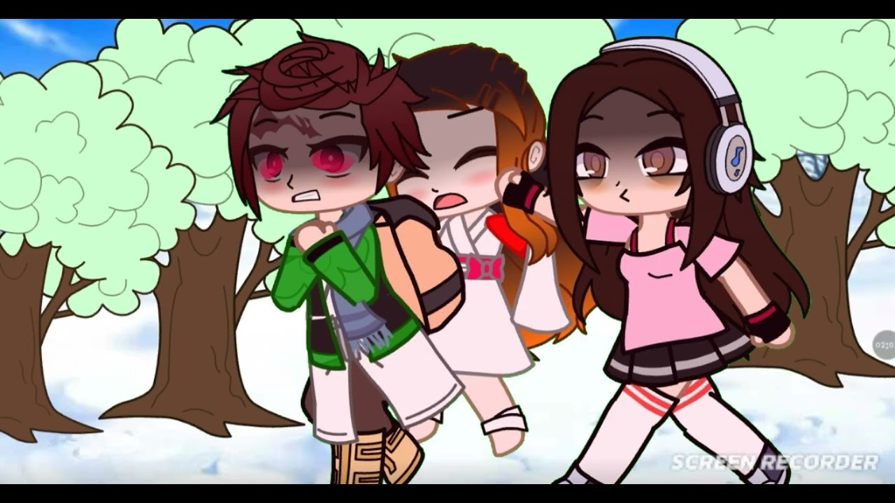 If i was in demon slayer episode 1 cruelty 🙂💖(#gacha)