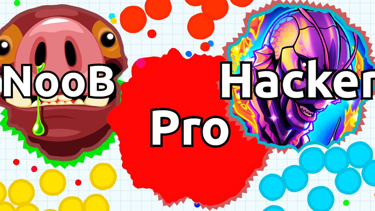 NOOB vs PRO vs HACKER in Agar.io 2022