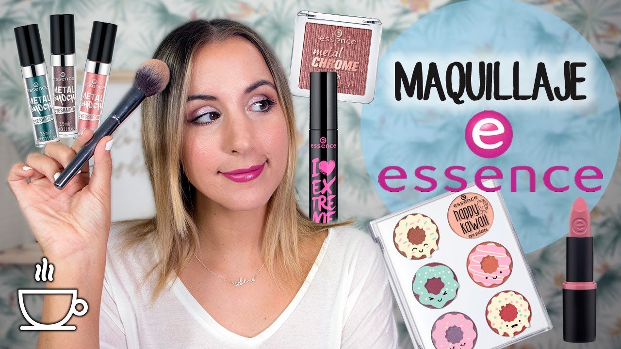 Maquillaje de una sola marca Essence - Me maquillo y hablamos un rato