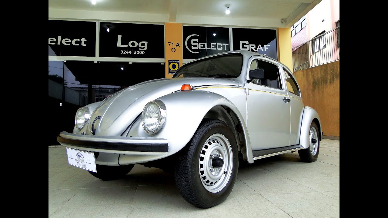 Vendido para Teresina-PI - Fusca 1996 Prata Lunar