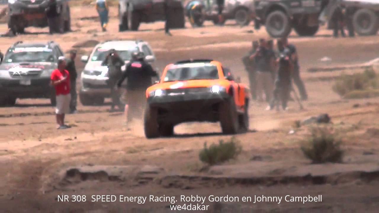NR 308 DAKAR 2015 SPEED Energy Racing. Robby Gordon en Johnny Campbell