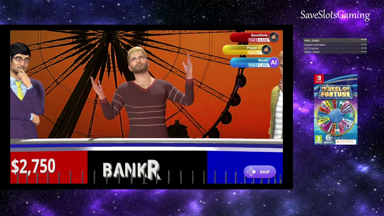 Wheel of Fortune Switch