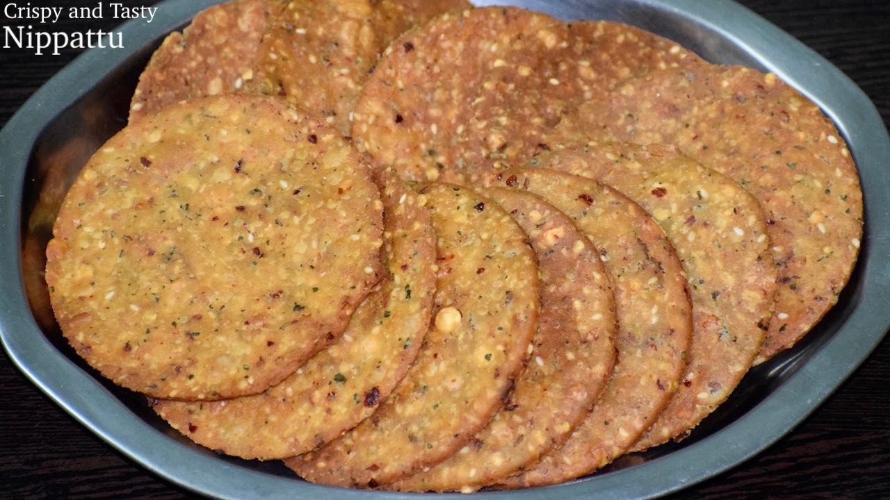 Nippattu Recipe | ಗರಿಗರಿಯಾದ ಬೇಕರಿ ಶೈಲಿ ನಿಪ್ಪಟ್ಟನ್ನು ಸುಲಭವಾಗಿ ಮನೆಯಲ್ಲೇ ಮಾಡಿ! | Thattai Recipe
