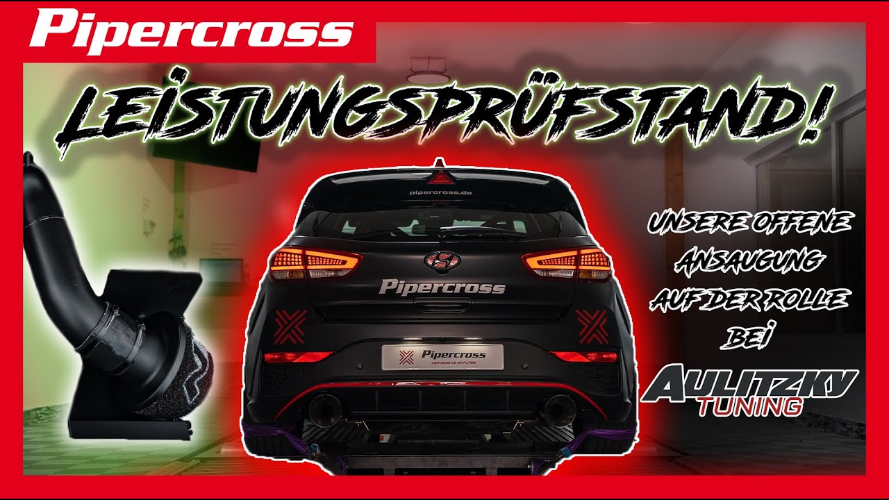 Unsere offene i30N Ansaugung auf dem Prüfstand | Hyundai | Pipercross Test | Aulitzky Tuning