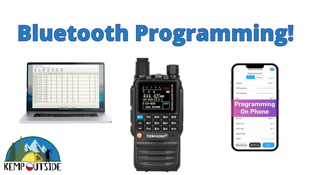 Программирование TIDRadio TD H3 для использования в сетях GMRS или HAM | Лучшие радиостанции HAM/...