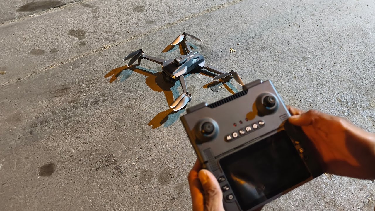 Volando un drone extremadamente, umboxing