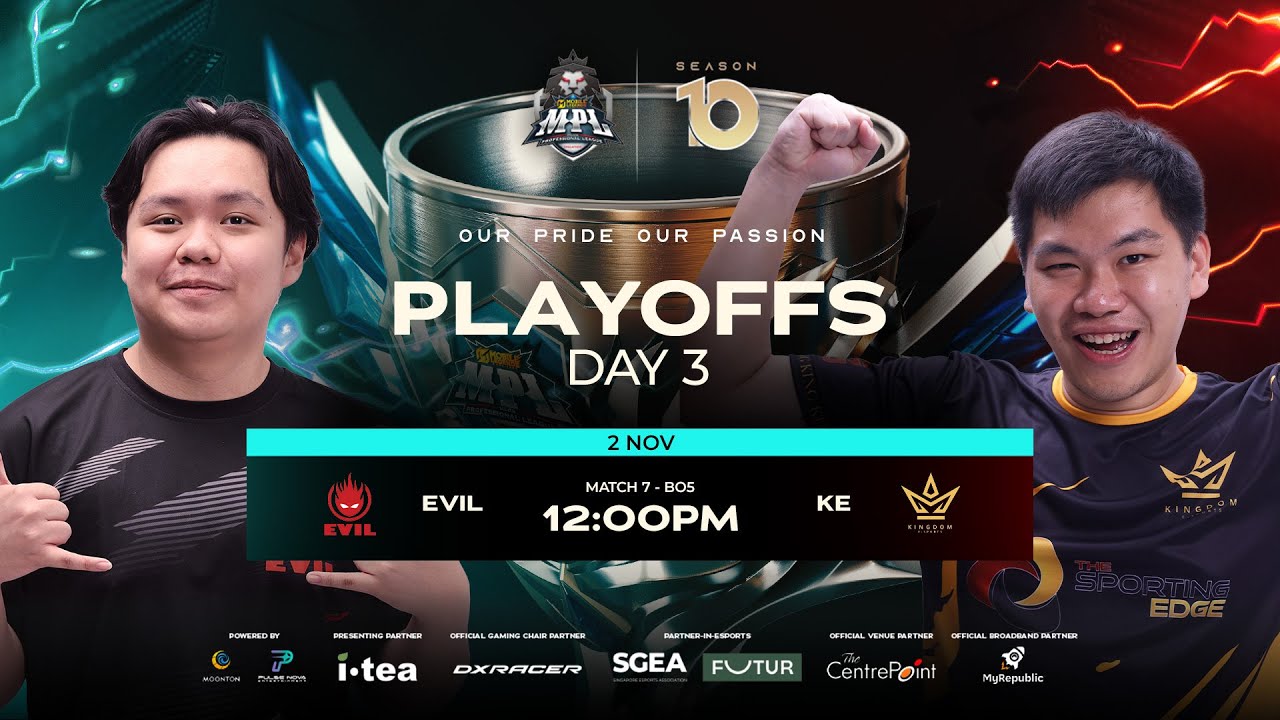 🔴 LIVE | MPL SG S10 | Playoffs Day 3