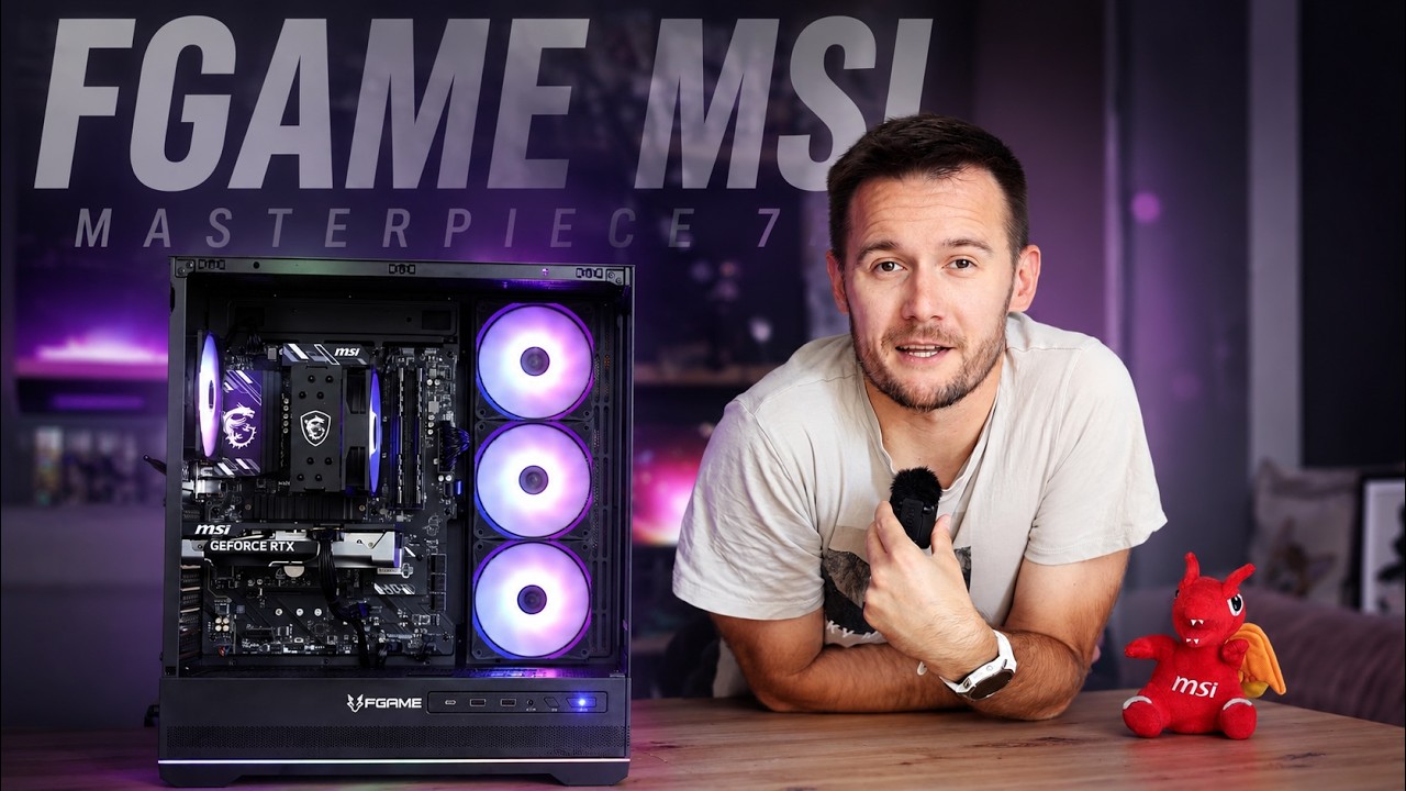 Gotowy PC do gier i nauki za 3999  zł? 🦊 FGAME MSI MASTERPIECE 7