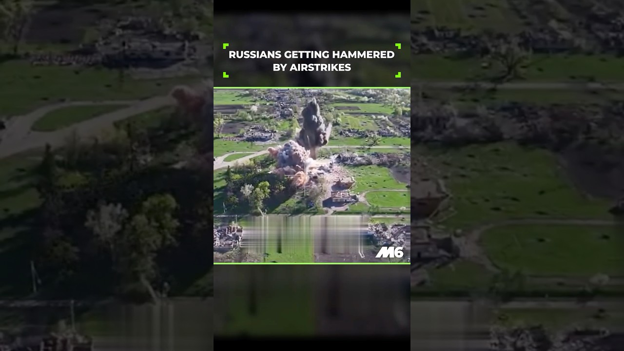 Ukrainian F-16 Airstrikes Hammer Russian Positions #Ukraine #Airstrike