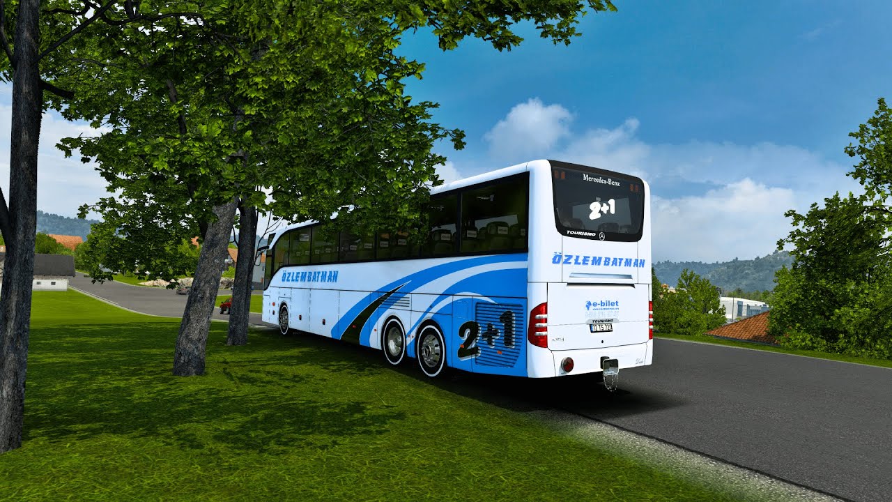 Mercedes - Benz Tourismo 17 RHD  | Batman-Diyarbakır-Bingöl Seferi #g29 #bus #ets2