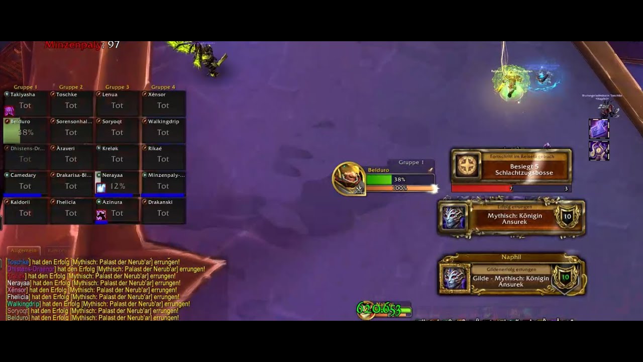 Naphil Queen Ansurek Mythic BM Hunter PoV