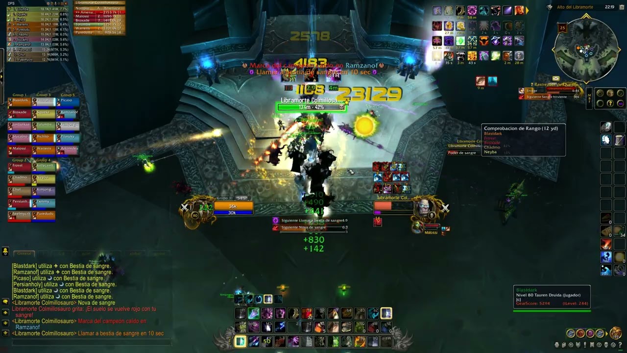 Druida Equilibrio PVE 3.3.5 16K DPS 6.1 GS - servidor Warmane