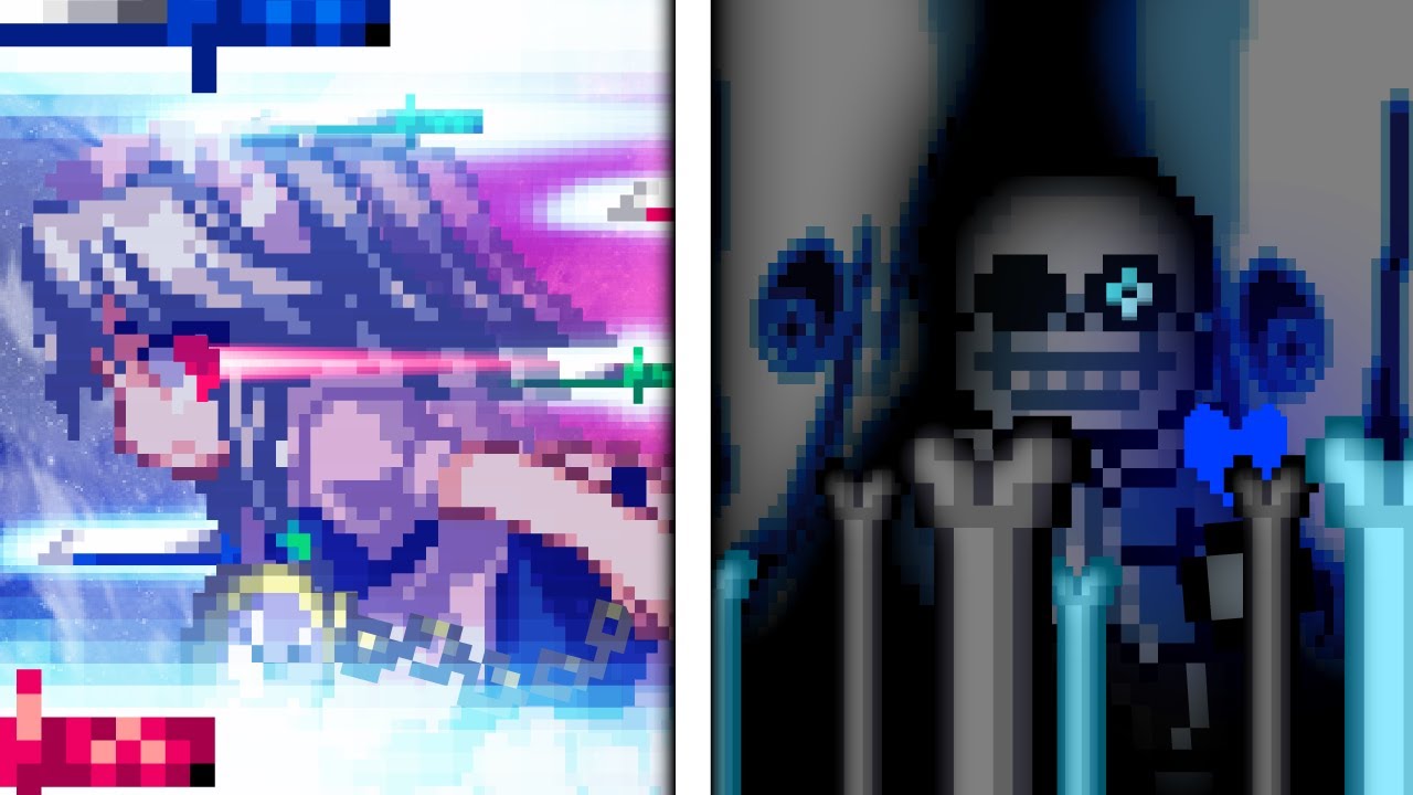 (+13) Sans VS Sakuya - Sprite Animation