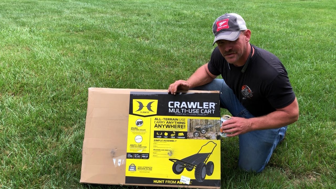 Unboxing and Assembly of the Hawk Crawler Multi use cart