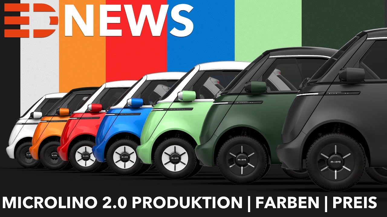 Microlino 2.0 | Produktion | Farben Ausstattungs-Linien | Preis | Verbrauch | Electric Drive News