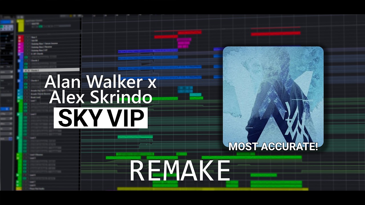 Alan Walker x Alex Skrindo - Sky VIP / REMAKE / 99% ACCURATE @Alanwalkermusic @AlexSkrindo​