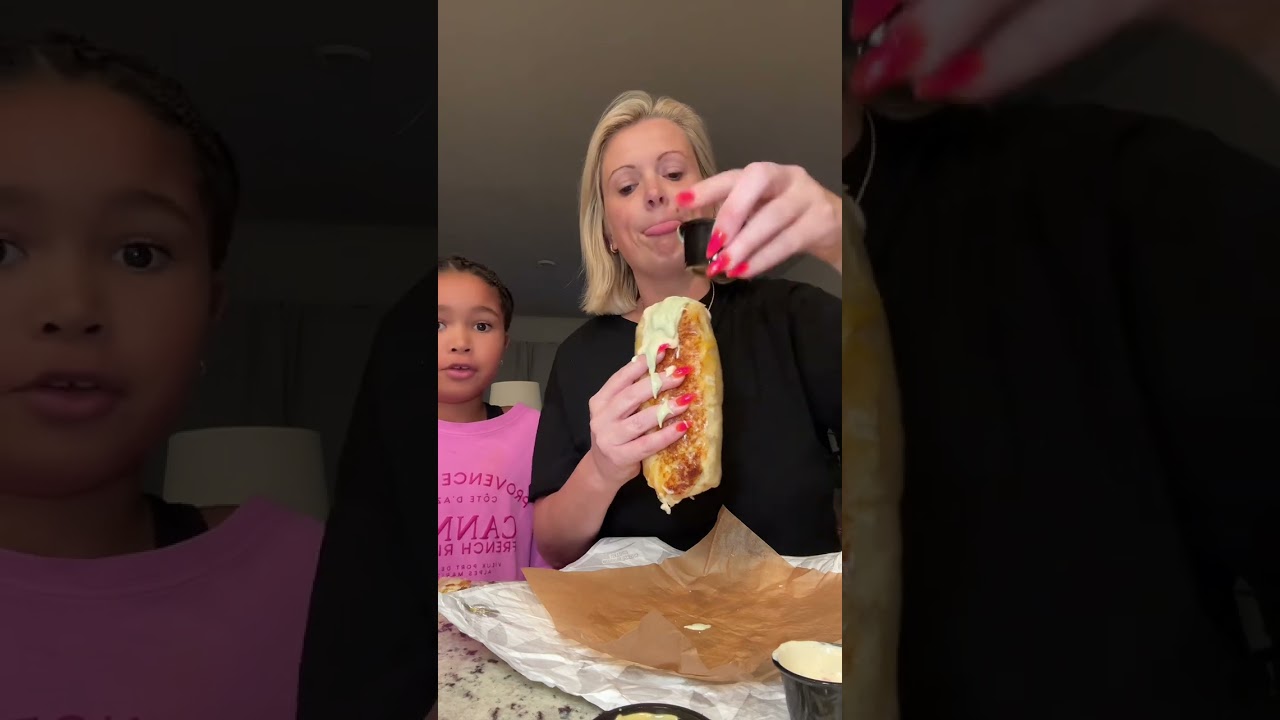 Eating Taco Bell Like Jellybean Sweets in Front of Scarlett