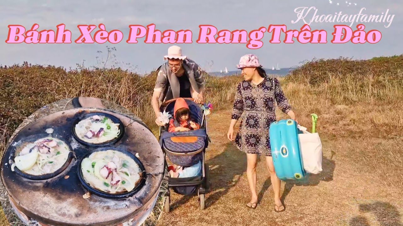 10 ngày trên đảo Groix Pháp: Làm bánh căn bánh xèo Phan Rang, nướng gà, tắm biển, đi ngắm hoàng hôn