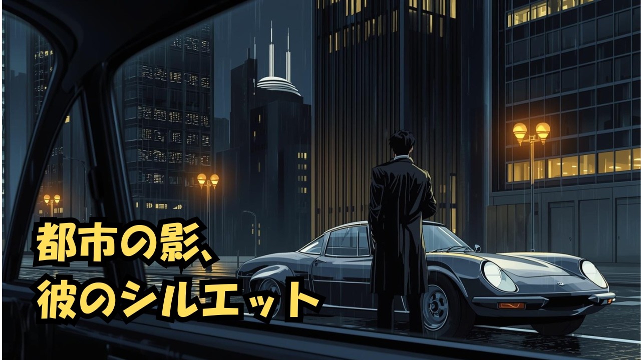 「都市の影、彼のシルエット」 深夜のオフィス街に消える背中, 都会の孤独を歌うシティーポップ (90min Loop)