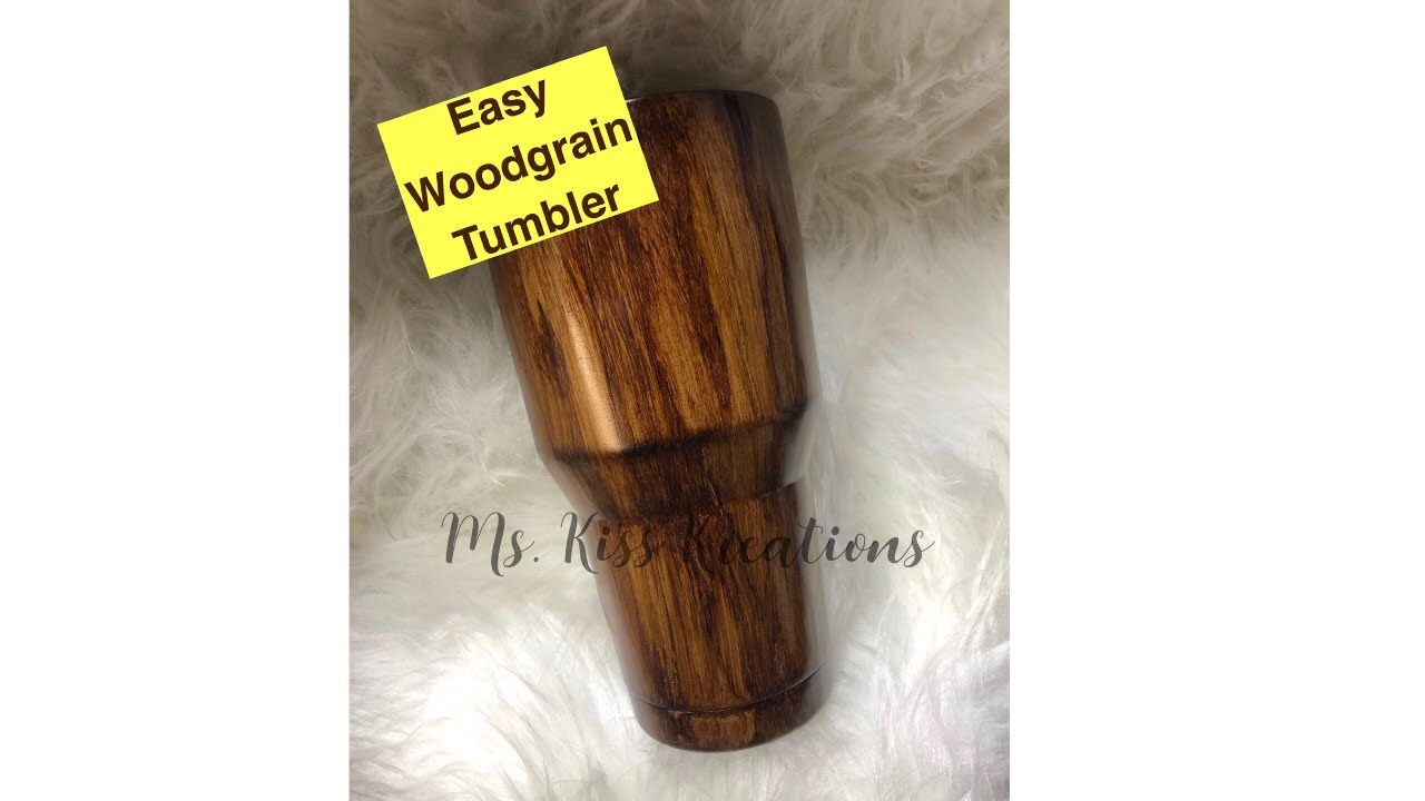 Woodgrain Tumbler