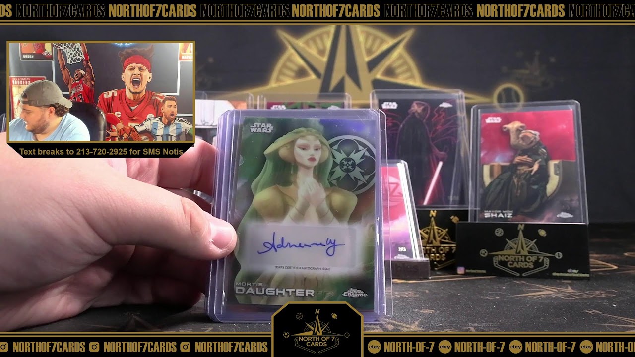 2025 Topps Chrome Star Wars Hobby - 1X Case Player BREAK #20 - 8 сентября