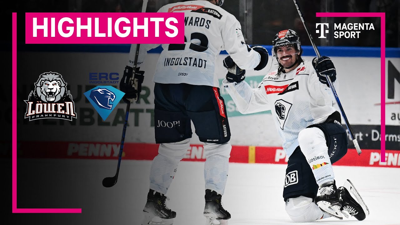 Löwen Frankfurt - ERC Ingolstadt | PENNY DEL | MAGENTA SPORT