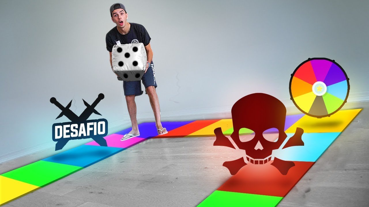 DESAFIO DO JOGO DE TABULEIRO GIGANTE!  ( insano ) ‹ NeagleHouse ›