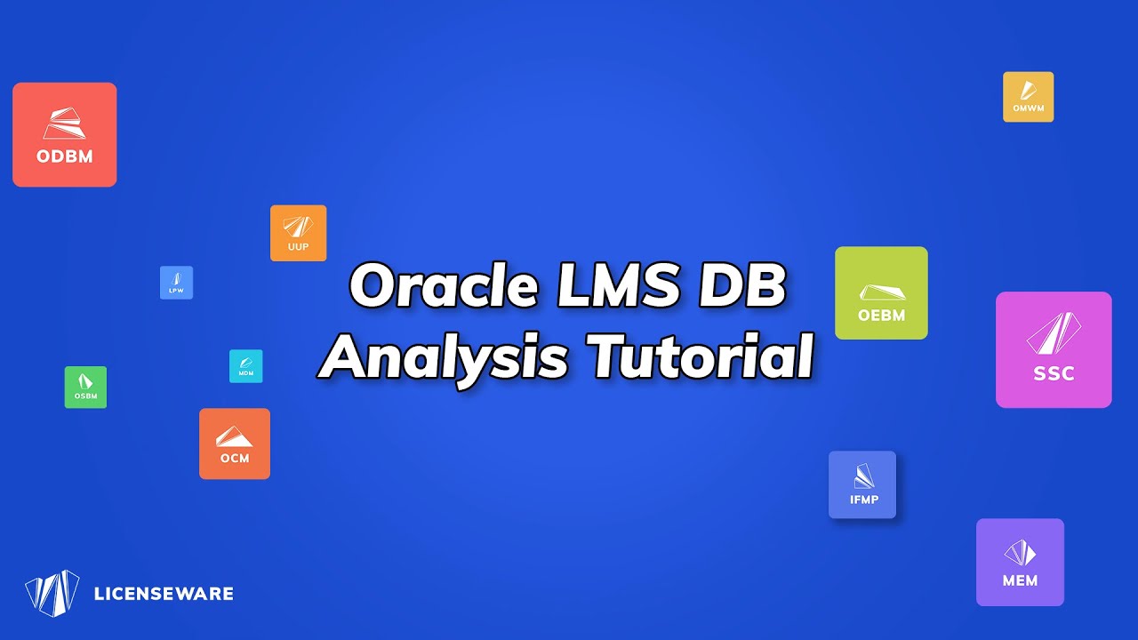 How to analyse Oracle LMS Outputs for DB