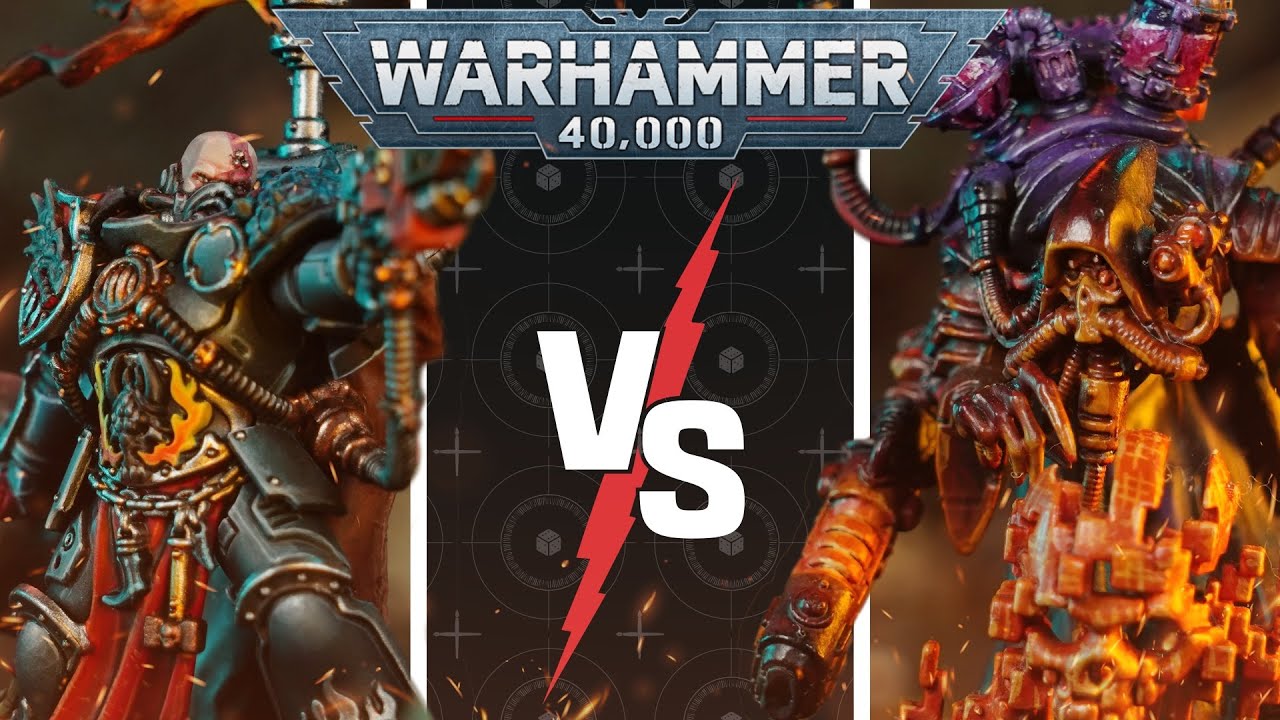 Five Player 40K Battle Report!  Space Marines vs Dark Mechanicum Hero Mode