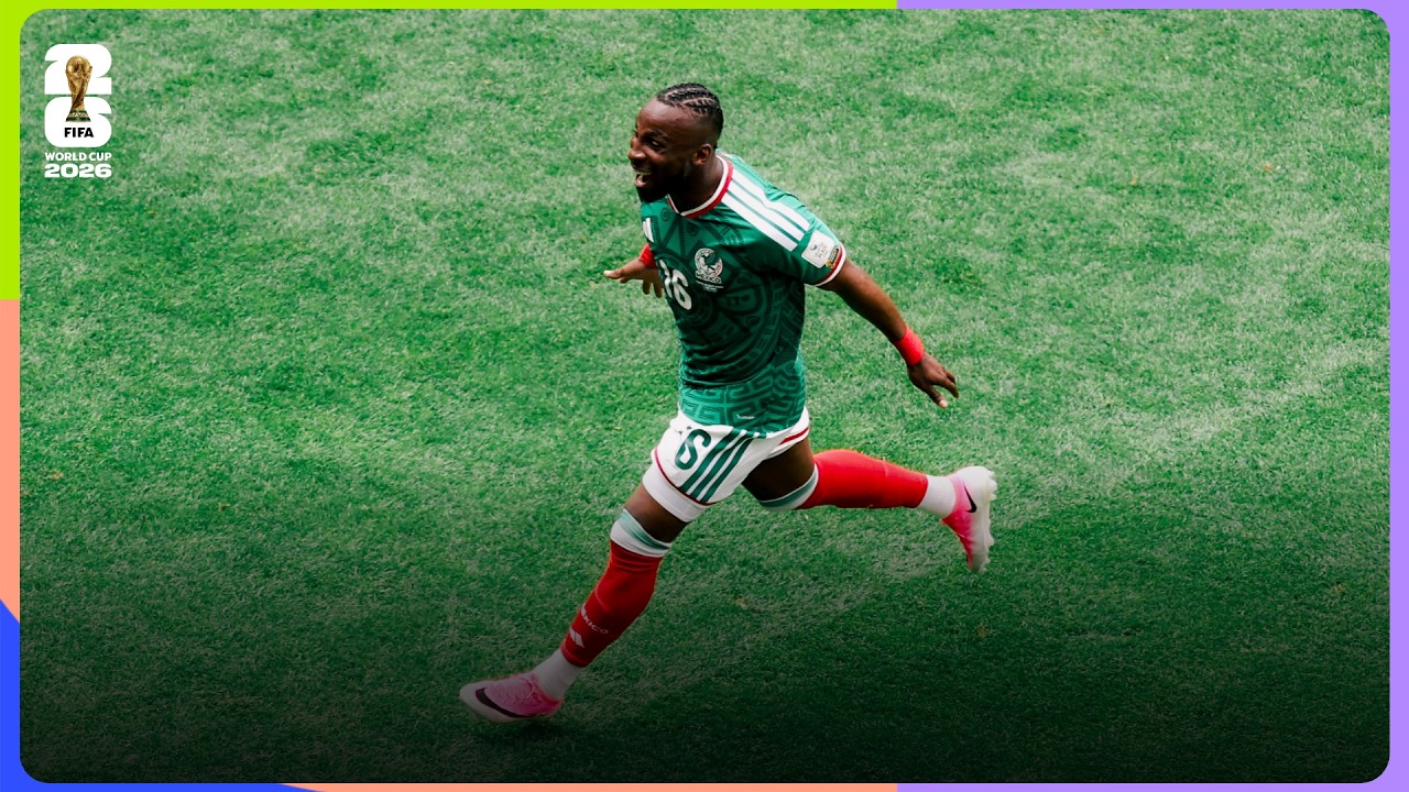 Juli&aacute;n Qui&ntilde;ones goal | Mexico 2-0 South Africa | FIFA World Cup 2026&trade;