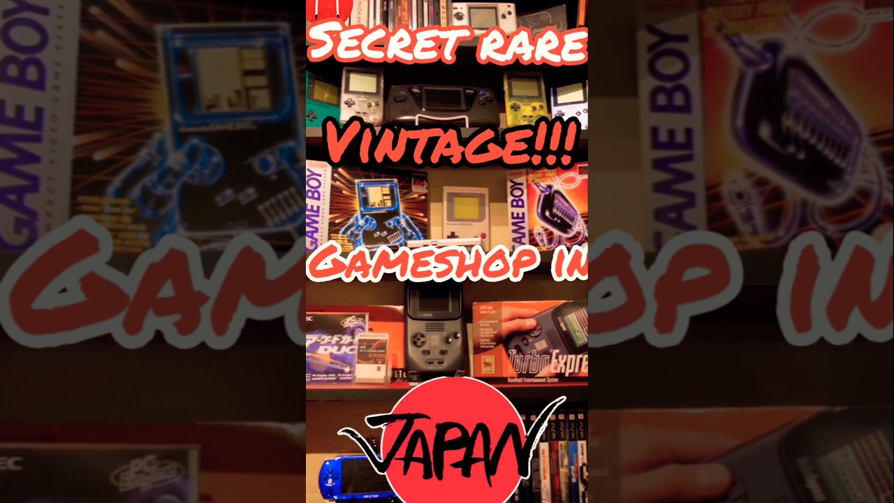 Редкий винтажный магазин Tokyo Gameshop! Секрет!