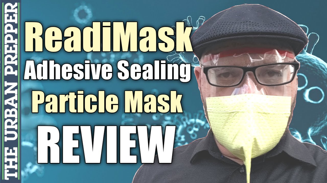 ReadiMask Adhesive-Sealing Particle Mask Review #Coronavirus