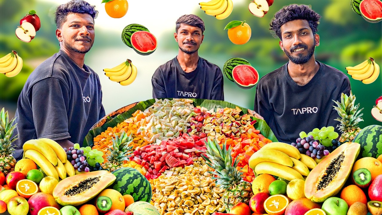 FRUIT SALAD | Village Style Fruit Mix |FRUIT SALAD RECIPE | Healthy Summer Dish | tapro cooking