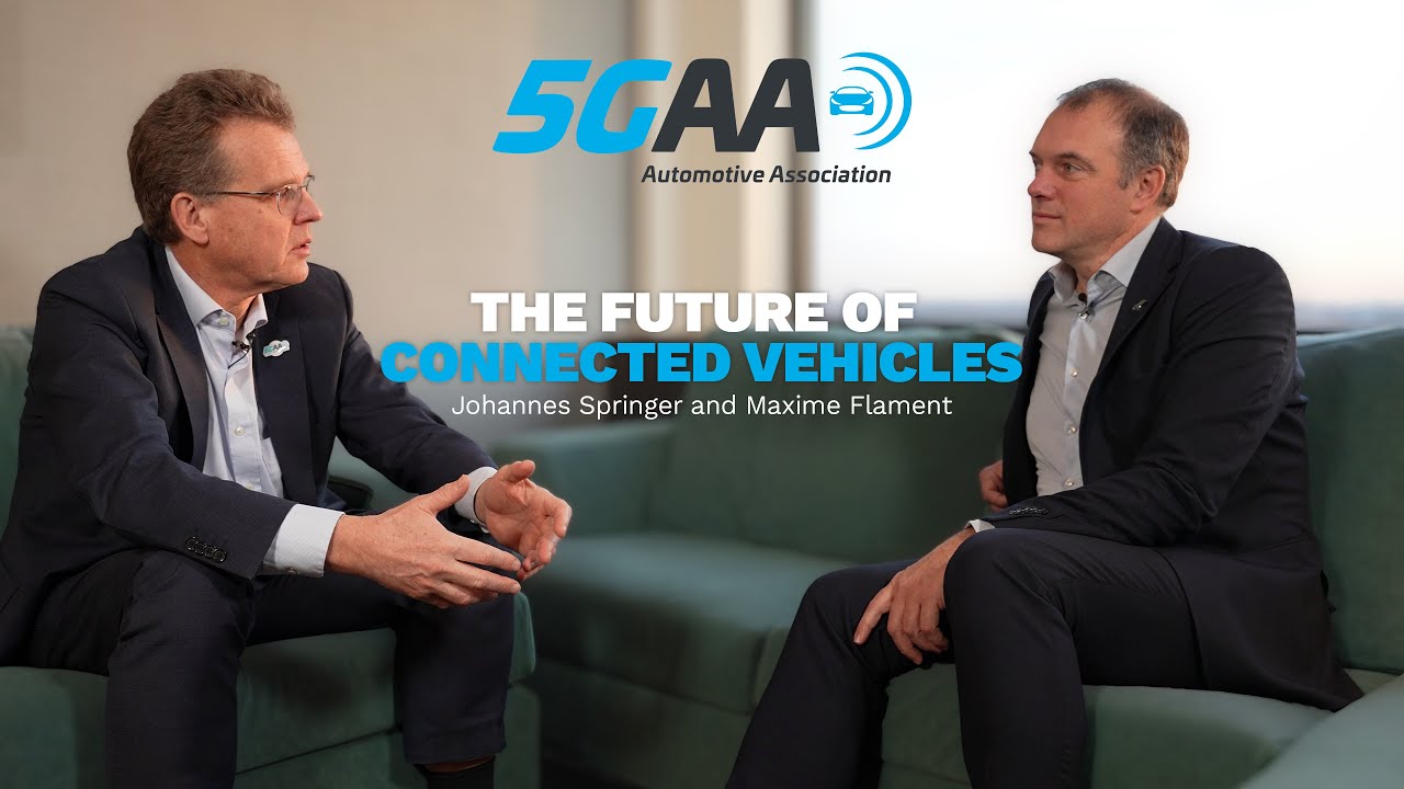 5GAA The Future of Connected Vehicles  - Sit Down with Johannes Springer and Maxime Flament