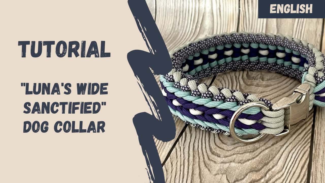 Paracord Dog Collar Tutorial | Luna's Wide Sanctified