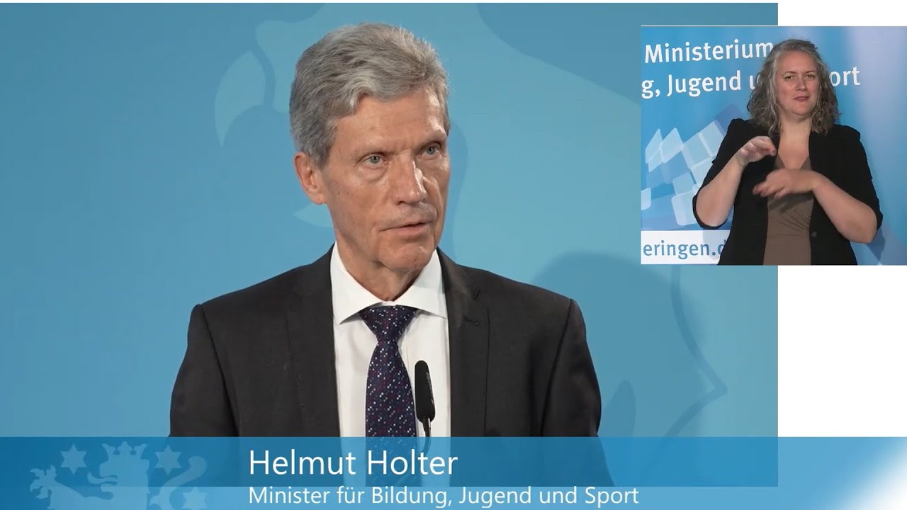 Regierungsmedienkonferenz zum Schuljahresbeginn 2024 in Thüringen