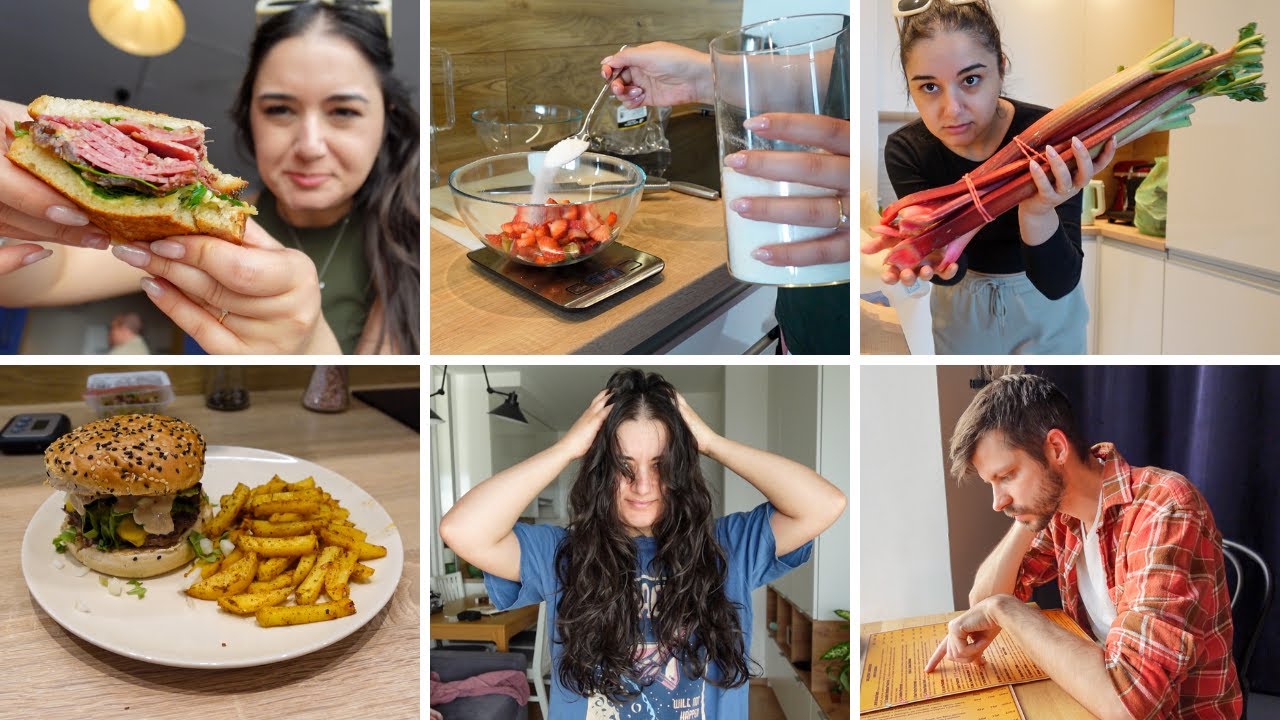 Oturum Kararım Çıktı | CURLY GIRL METODU Denedim | Rhubarb (Ravent? Işgın?) ile Tatlı Yapıyoruz