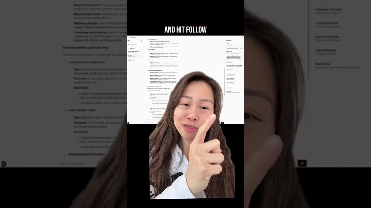 Awesome open source private local AI doctor! Keep track of your medical files, lab tests, etc. obvio